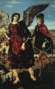 Antonio Pollaiuolo Tobias and the Angel oil on canvas